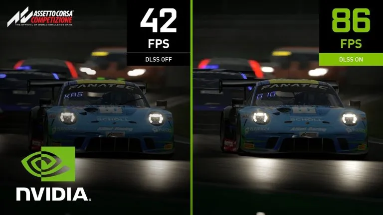 Llega el DLSS a Assetto Corsa Competizione